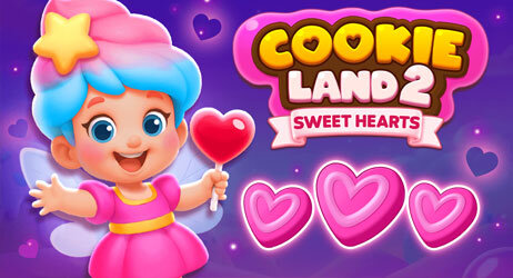 Source of Cookie Land 2: Sweet Hearts Game Image