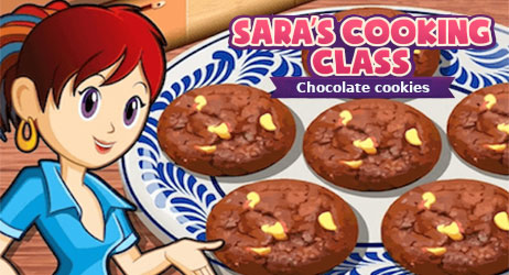 Source of Chocolate Cookies: Sara's Cooking Class Game Image