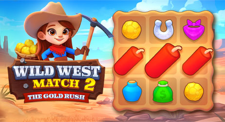 Source of Wild West Match 2: The Gold Rush Game Image