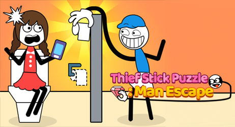 Source of Thief Stick Puzzle Man Escape Game Image