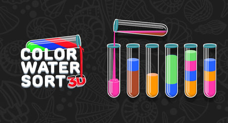 Source of Color Water Sort 3D Game Image