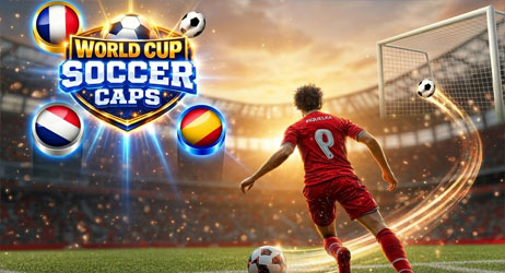 Source of World Cup Soccer Caps Game Image