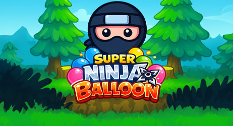 Source of Super Ninja Balloon Game Image