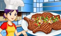 Cerdo troceado asado: Cocina con Sara