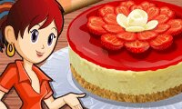 Cheesecake de Morango: Culinária da Sara