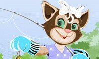 Cat Fishing Dress Up