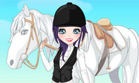 Girl and Horse Dress-Up