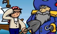 Búsqueda del tesoro del capitán pirata