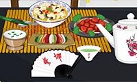 Gedekte Chinese eettafel
