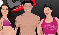 Jersey Shore aankleedspel