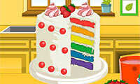 Emma's recepten: regenboogtaart