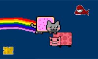 Gatto Nyan il mangione
