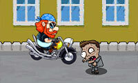 De zombies willen mijn motor