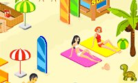 Décor de plage