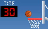 Basketballen gooien