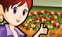 Bolo de Frutas: Culinária da Sara