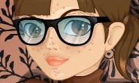 Geeky to Emo Makeover