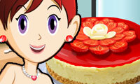 Cheesecake de Morango: Culinária da Sara