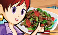 Salade de bœuf thaï : École de Sara