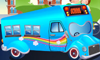 Schoolbus versieren