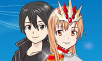 Viste a los chicos de Sword Art Online