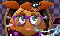 Pou Girl Halloween Emergency