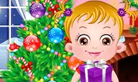 Baby Hazel Christmas Time logo