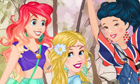 Princesses en roller