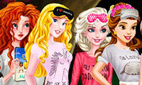Noche de película de las princesas
