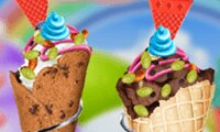 Gelado ! jogo para crianças : descobrir o mundo dos sorvetes ! jogos para  crianças - Explore uma sorveteria eo caminhão de sorvete