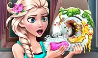 Ice Queen: Dish Washing