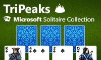 Play Microsoft Solitaire Collection: TriPeaks online on GamesGames