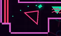 Big NEON Tower vs. Tiny Square