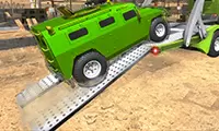US Army Vehicle Transporter Truck