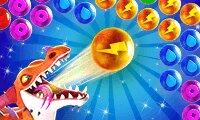 BUBBLES AND HUNGRY DRAGON jogo online no