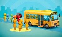 Speel Crazy Bus Station gratis online op Spelletjes.nl